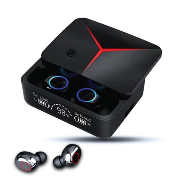 M90 Pro TWS Gaming Earbuds – True Wireless with Deep Bass